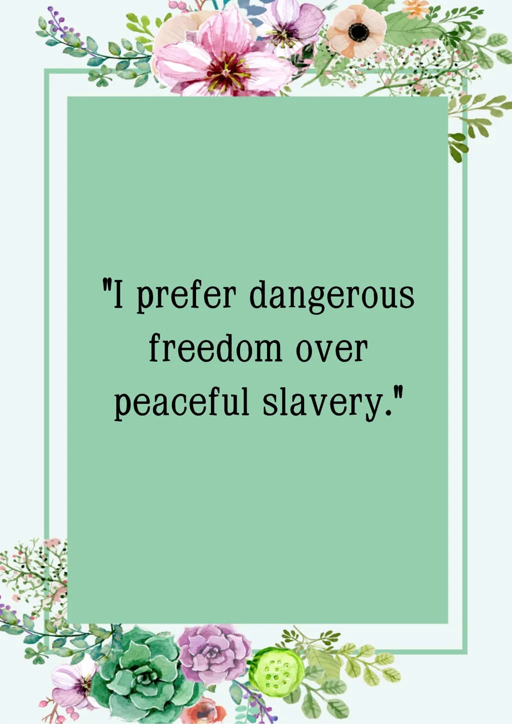 Dangerous Freedom