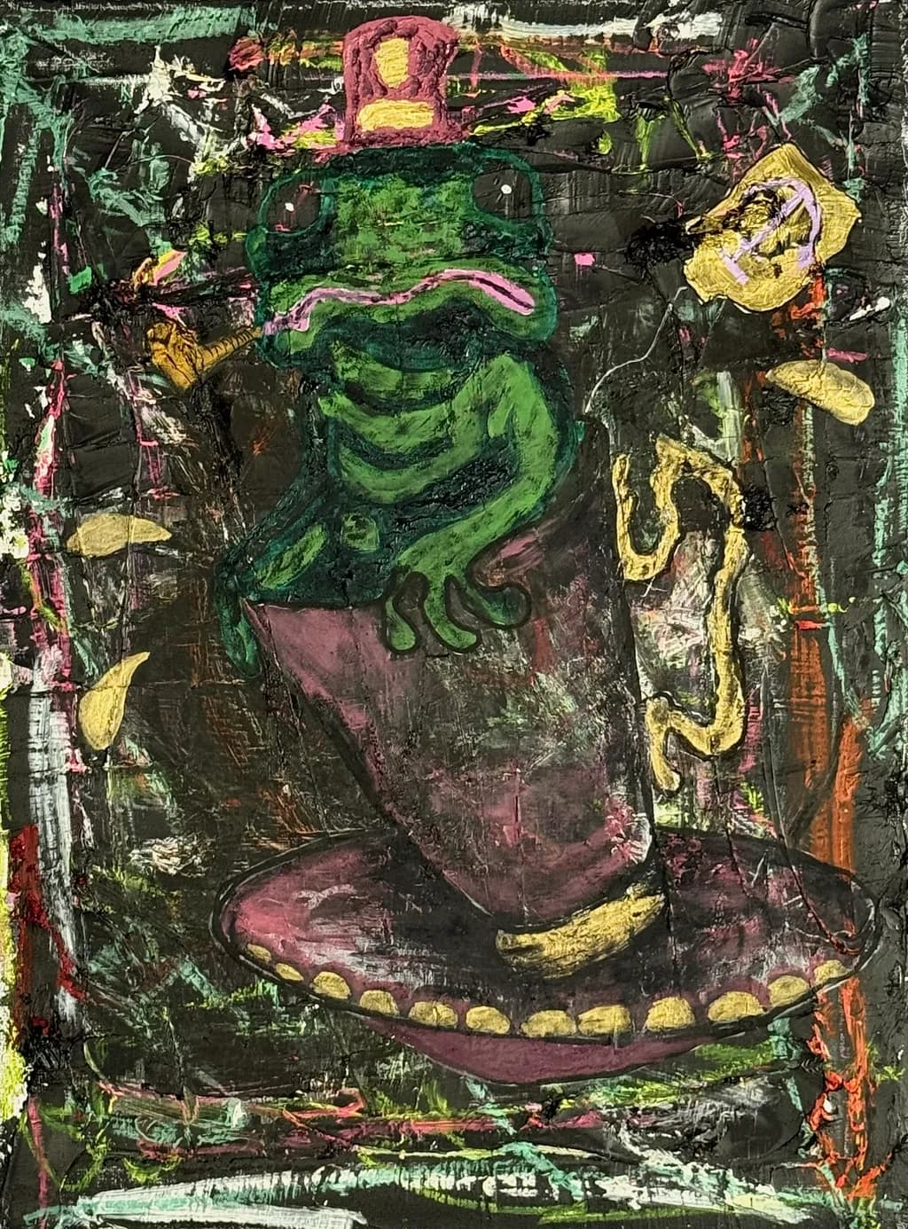 Frog in a Hat