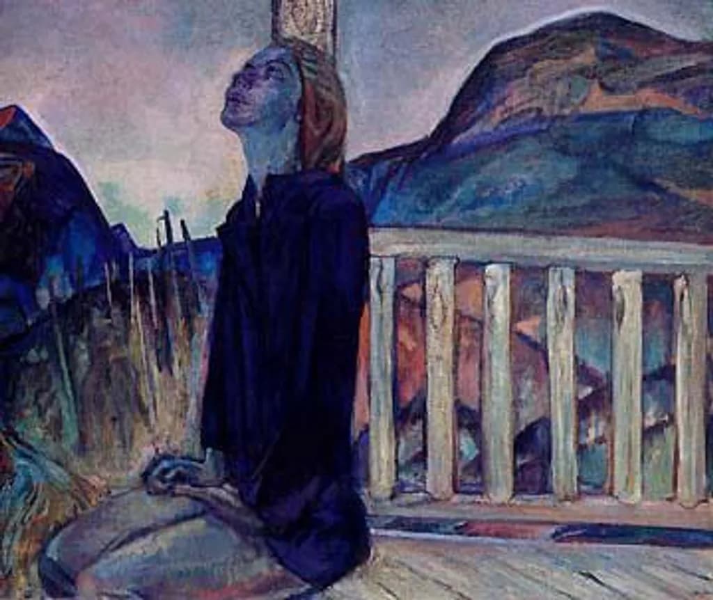 Introspective Moment by Frederick Varley