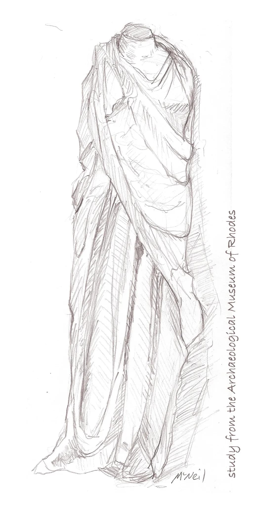 Draped Figure