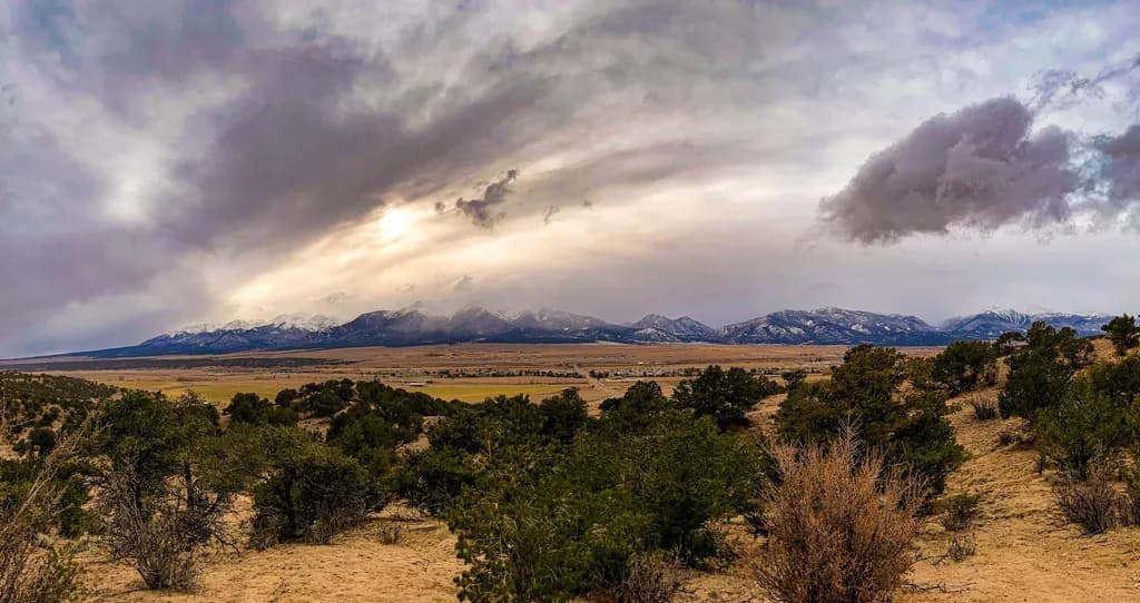Mountain Light Panorama