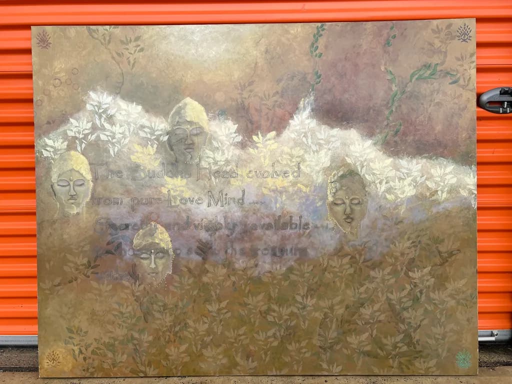 Buddha's in the mist