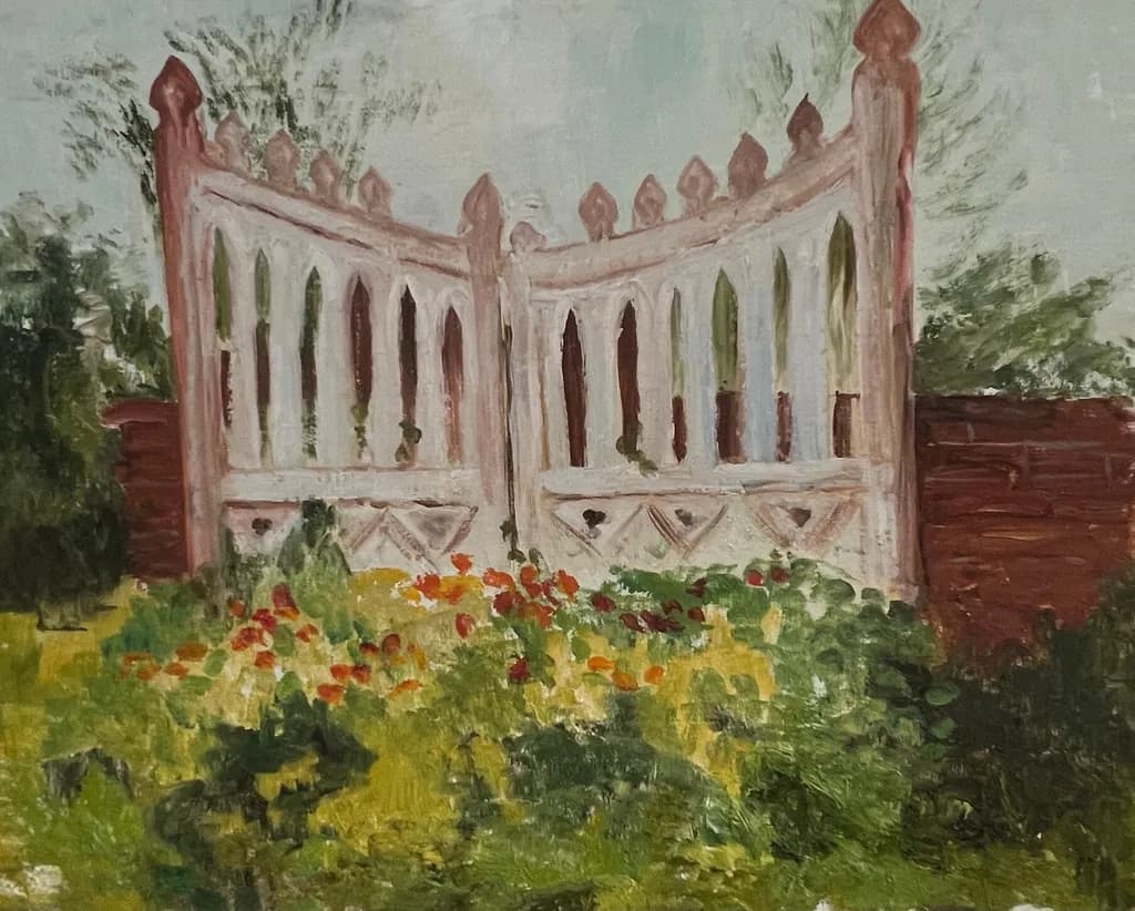 Heritage gates -Oil-