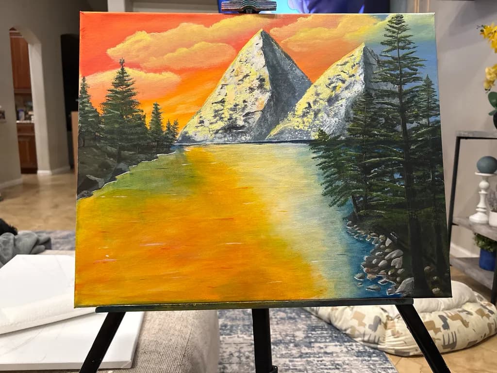 Mountain Glow Sunset