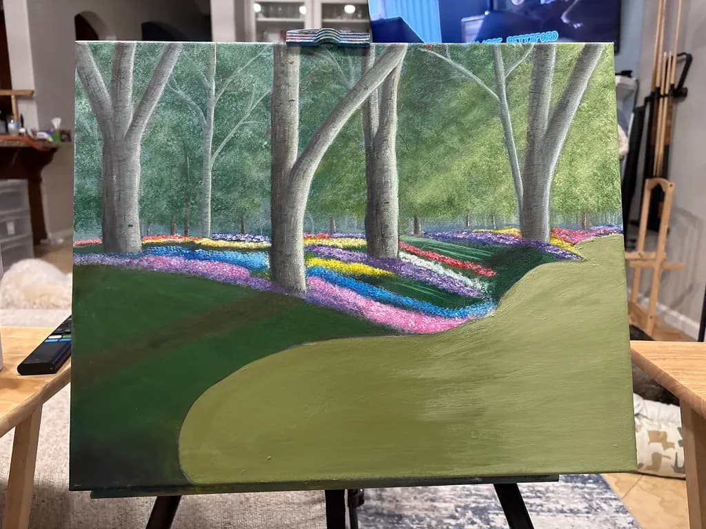 Forest Bloom Pathway