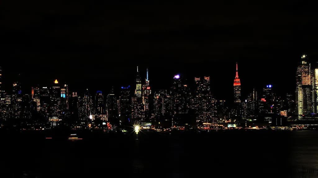 City Lights at Night