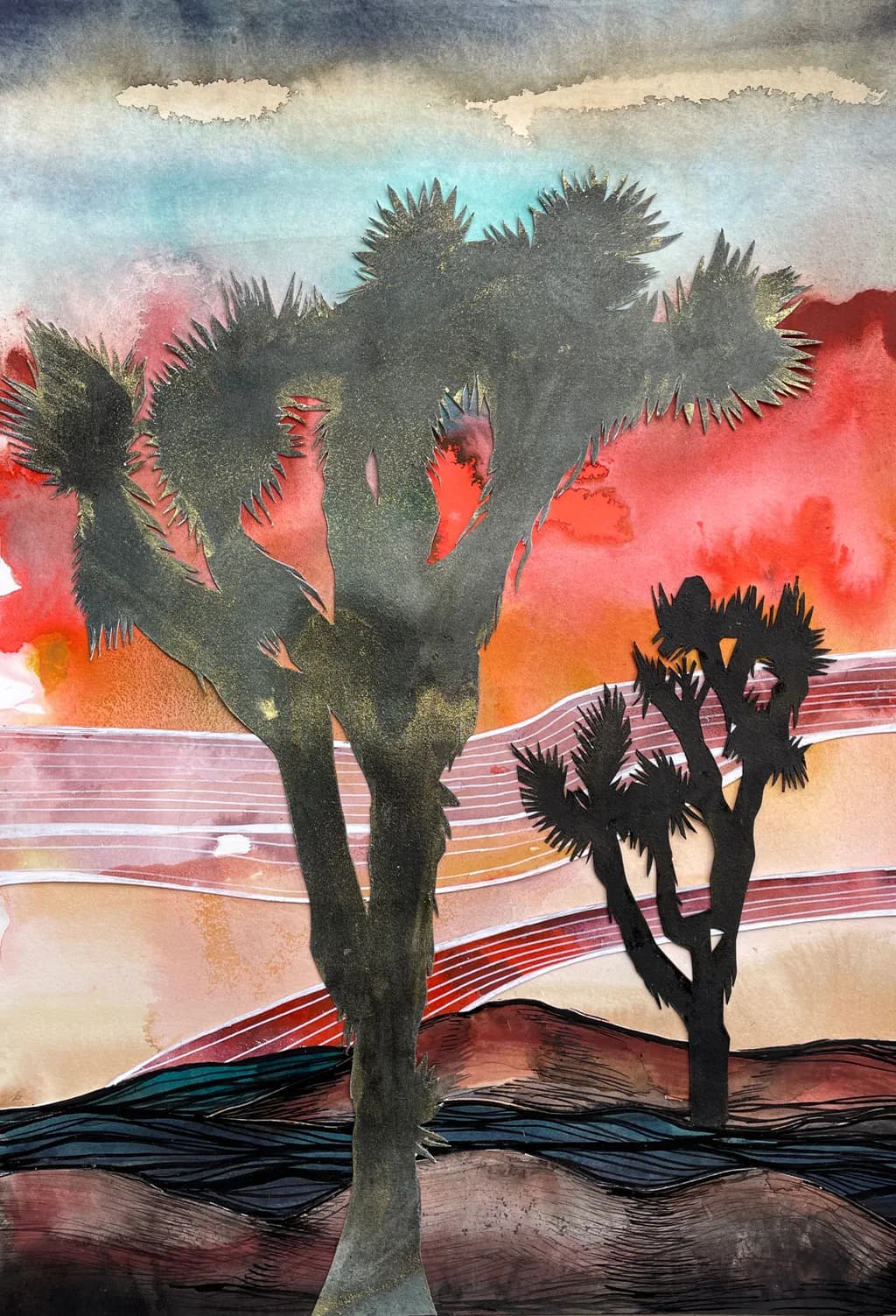 Joshua Tree at Dusk