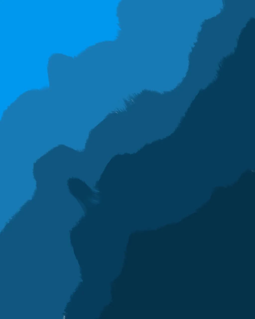 Blue Contours