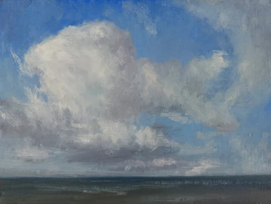 Ocean Horizon Clouds