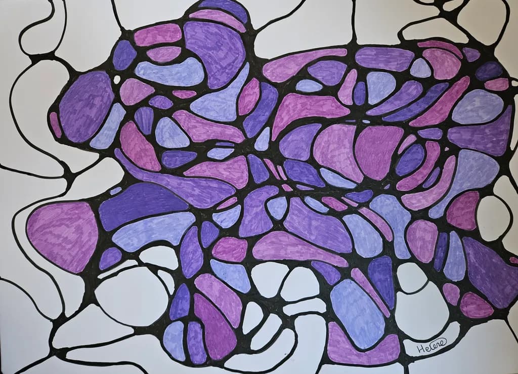 Purple Mosaic