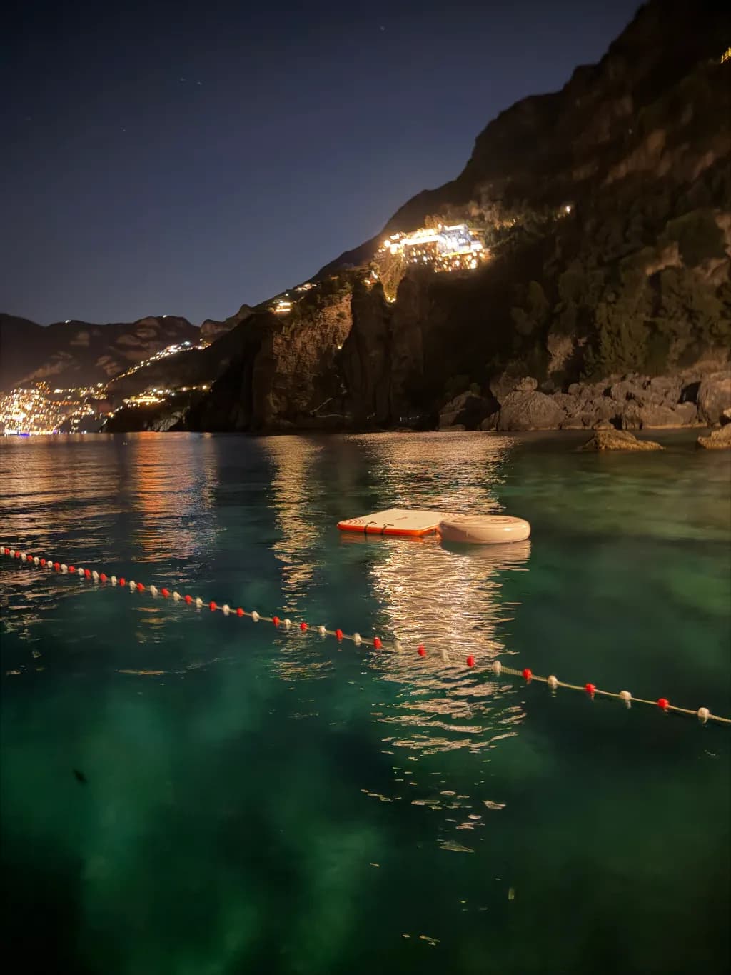Coastal Night Reflections