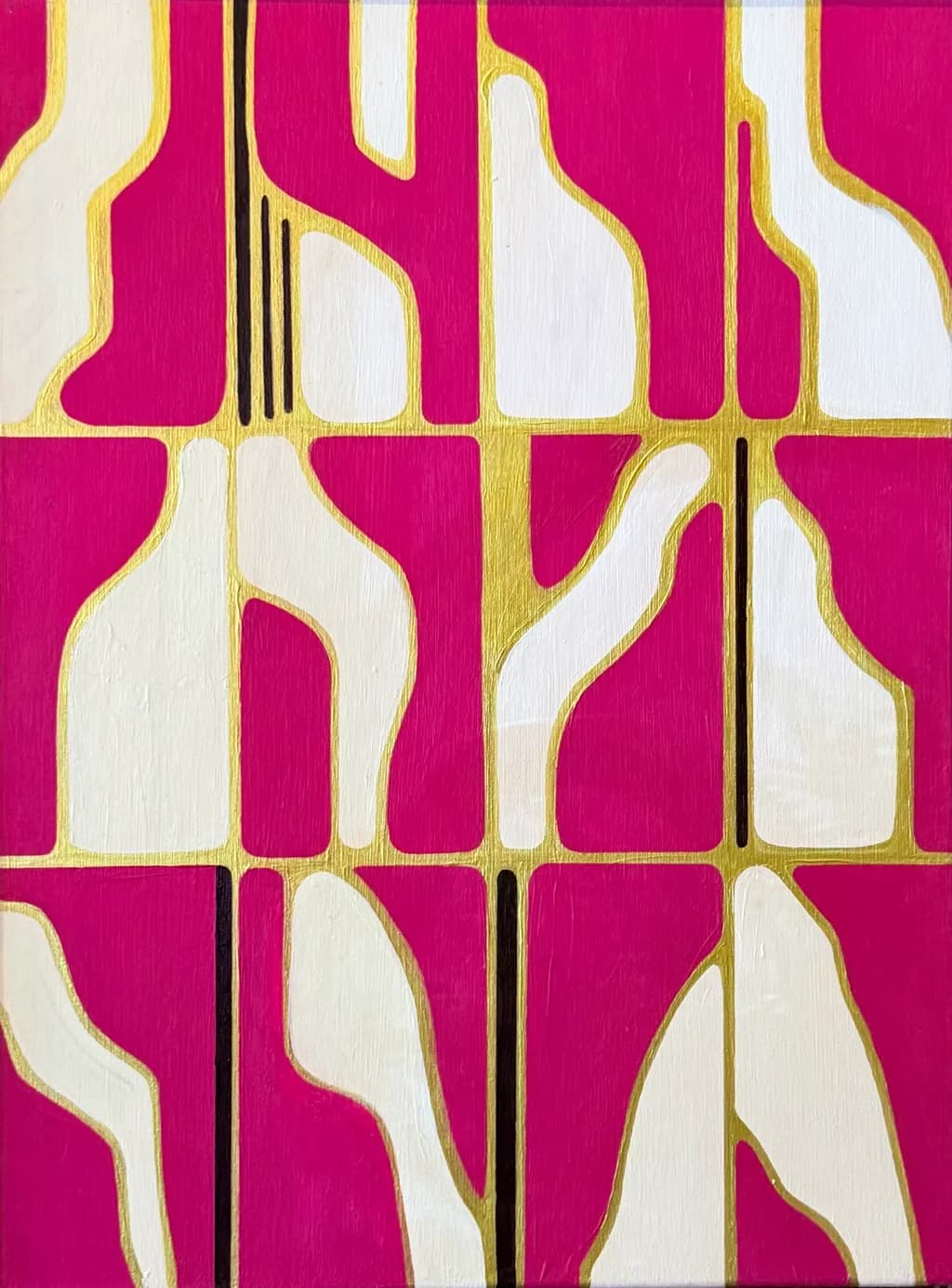 Abstract Bottles Pattern