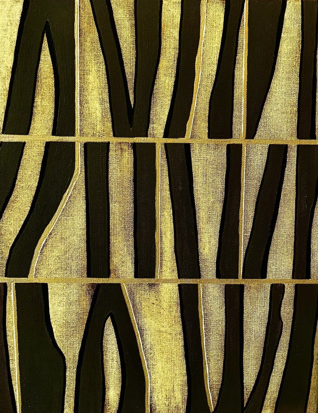 Gold Stripes Pattern