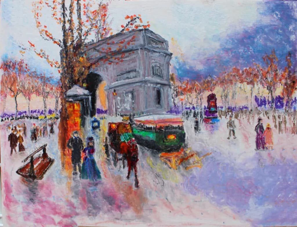 Arc de Triomphe Scene