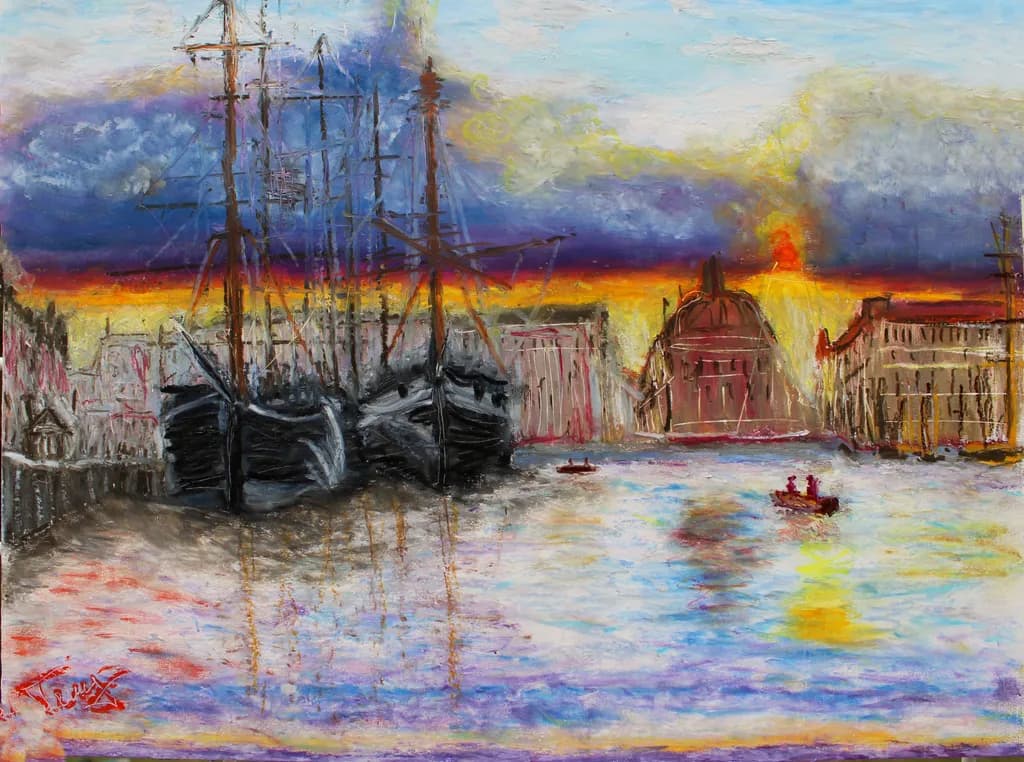 Le Havre Dusk 1874