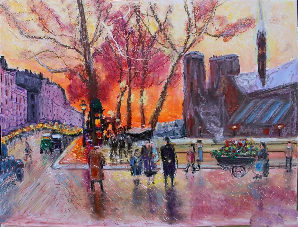 Notre Dame Evening
