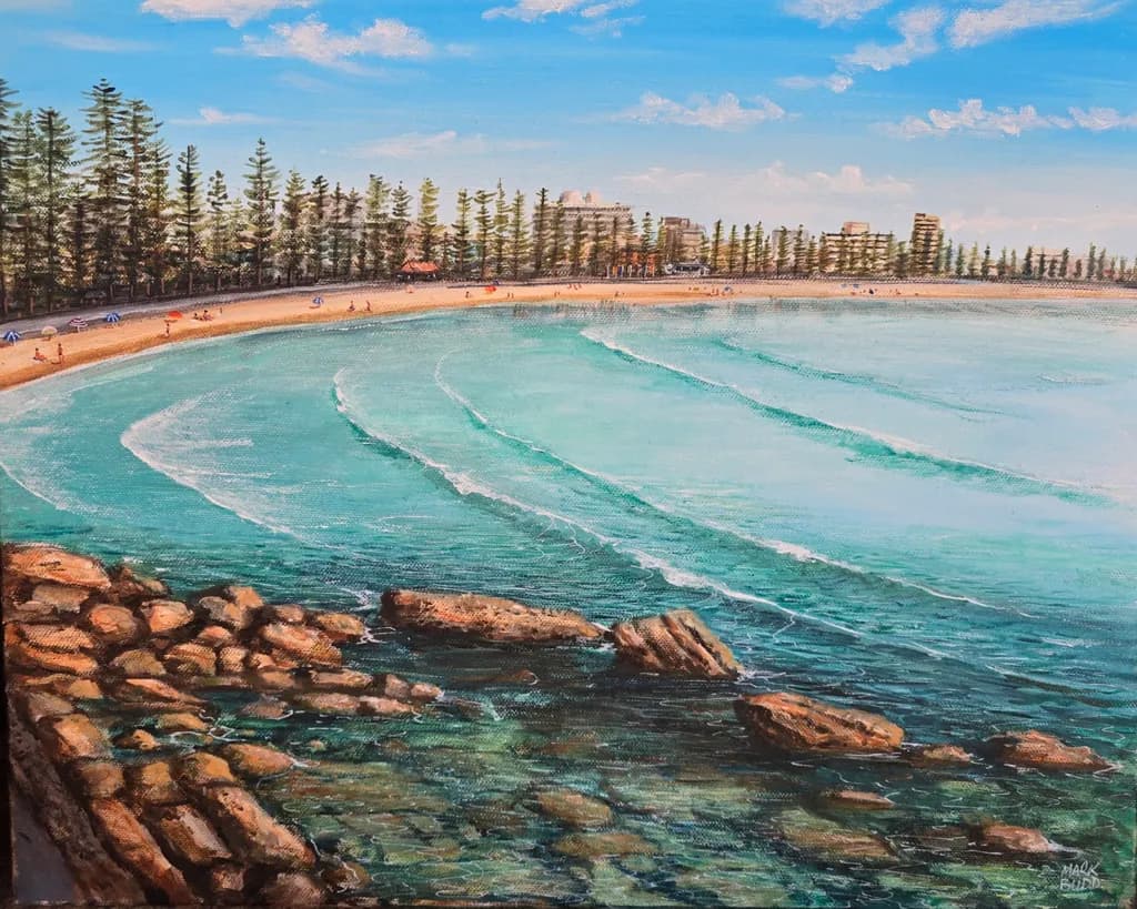Manly Beach Panorama