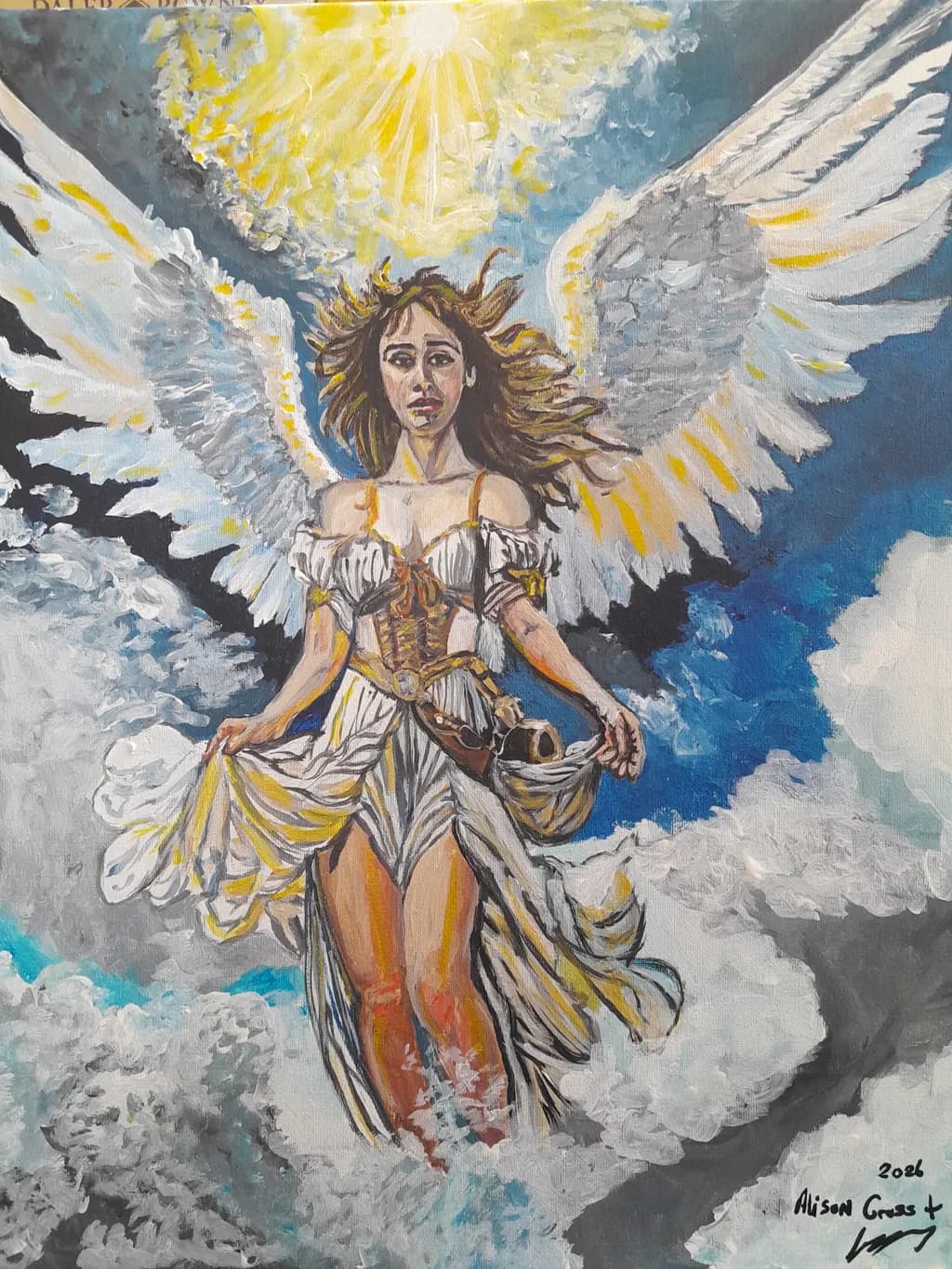 Angel in Clouds