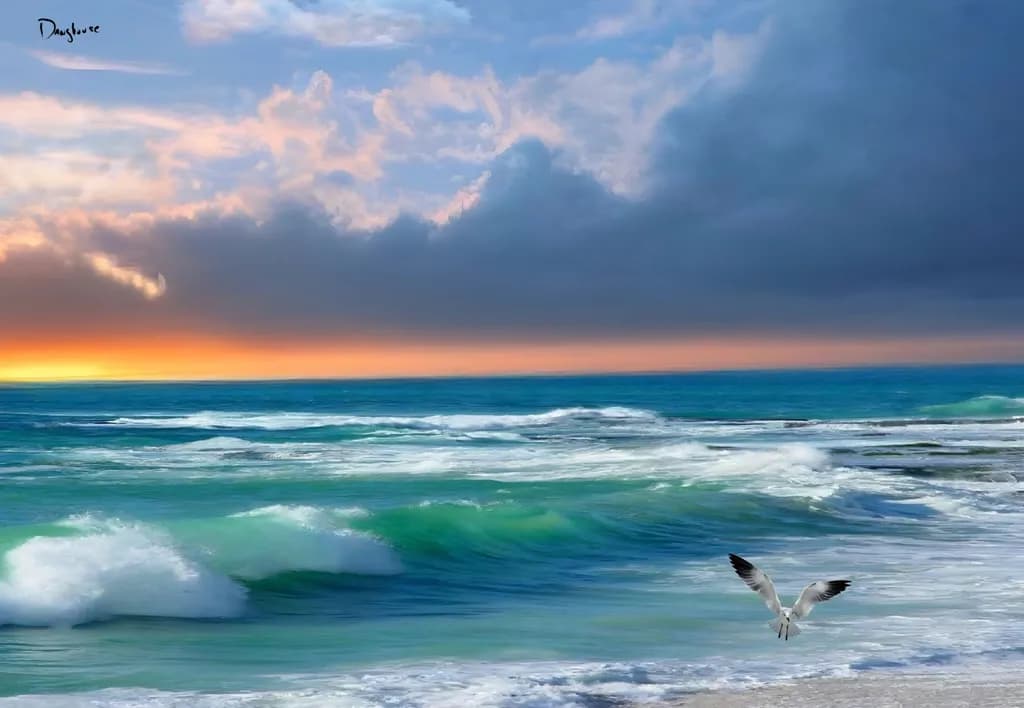 Tranquil Seascape