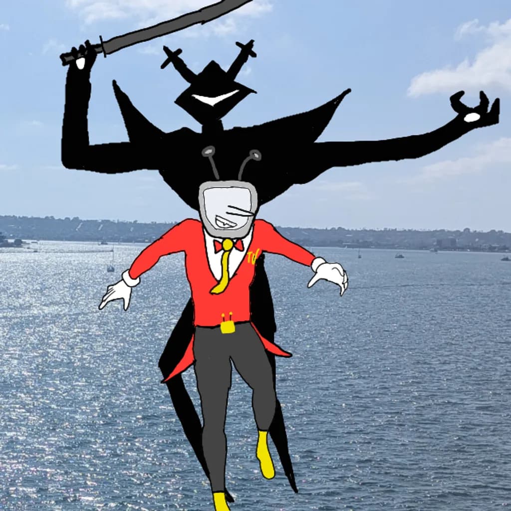 Shadow Duel on the Water
