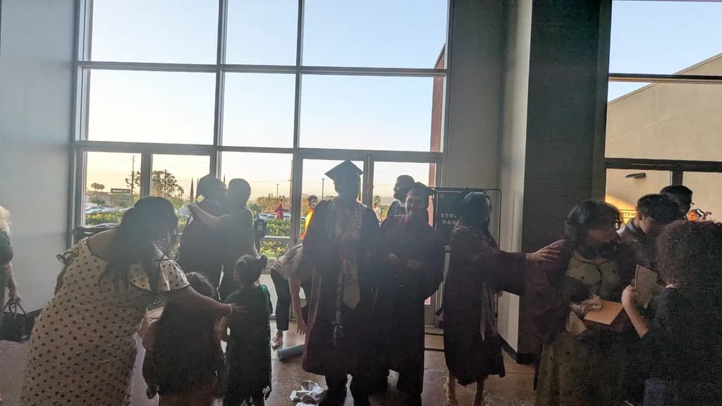 Graduation Ceremony Celebration