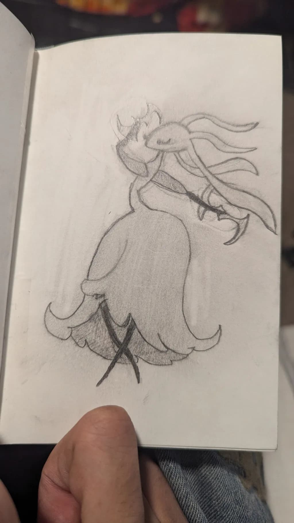 Flowing Character Sketch