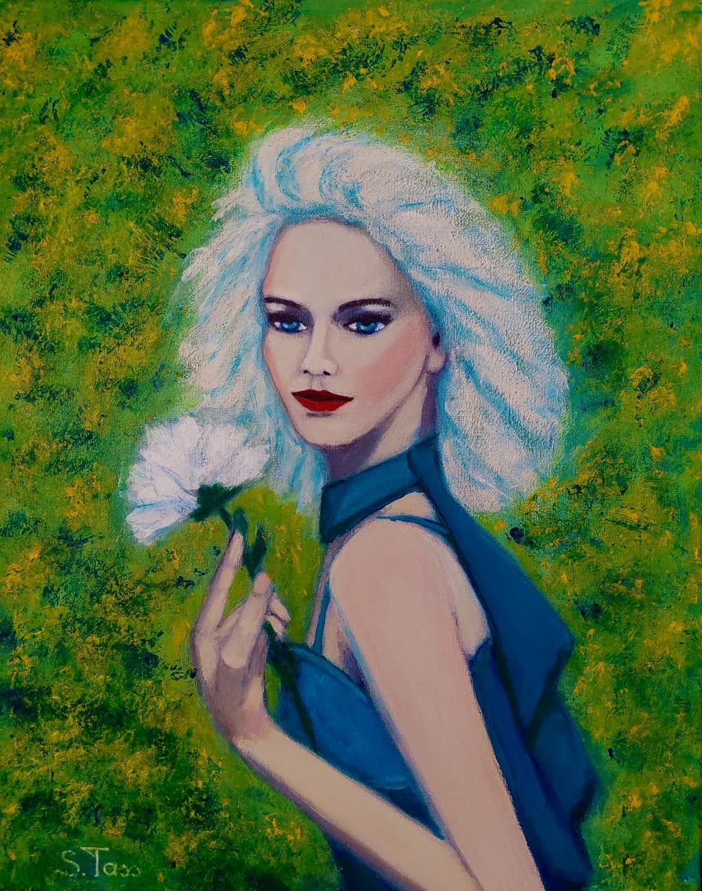 Blue-Eyed Blossom