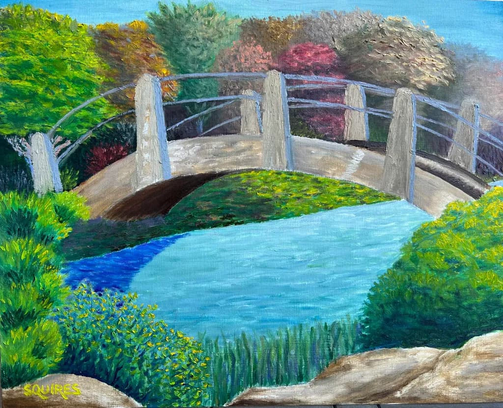 Japanese Garden Bridge