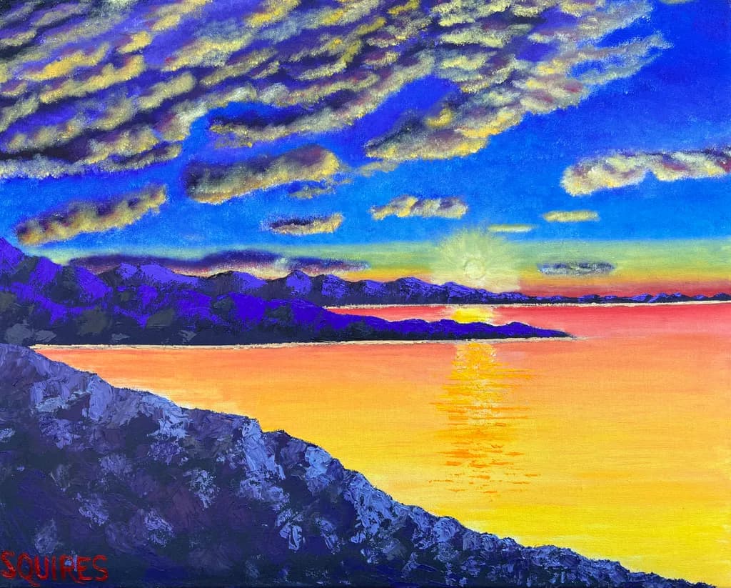 Great Salt Lake Sunset
