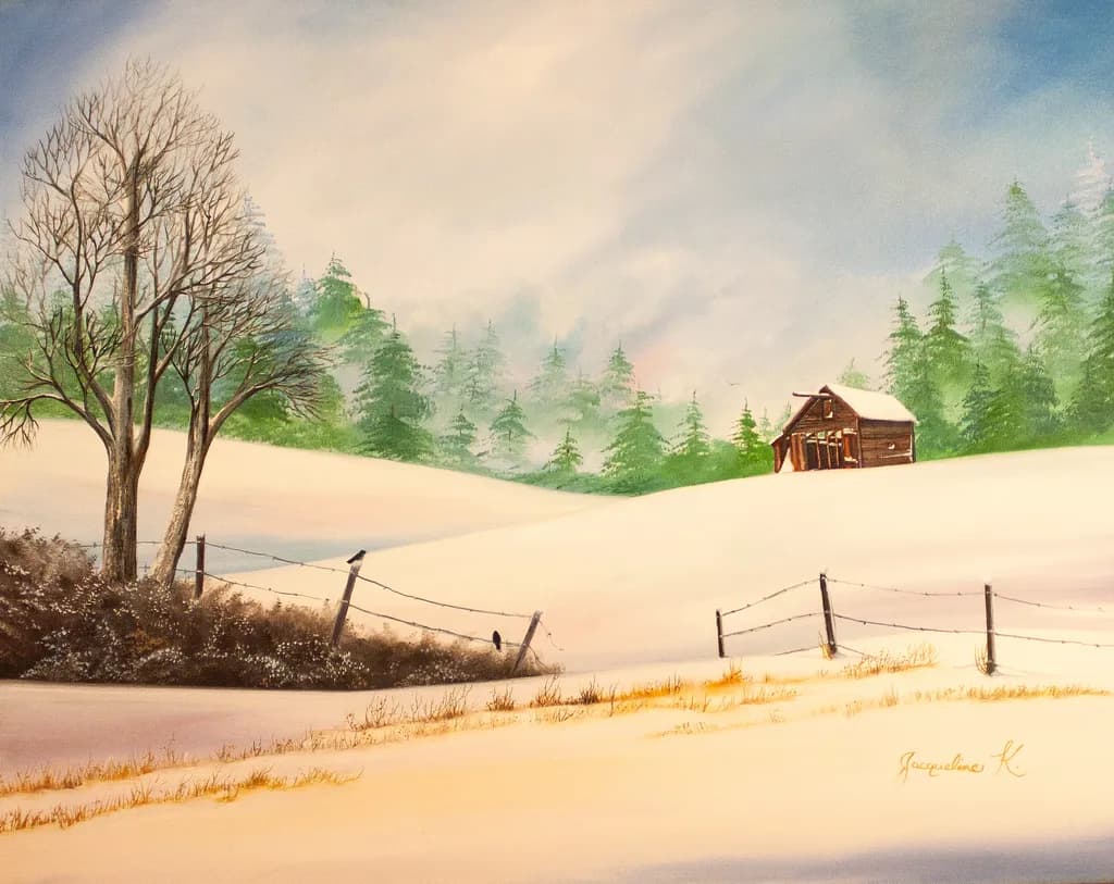 FIELD IN SNOW