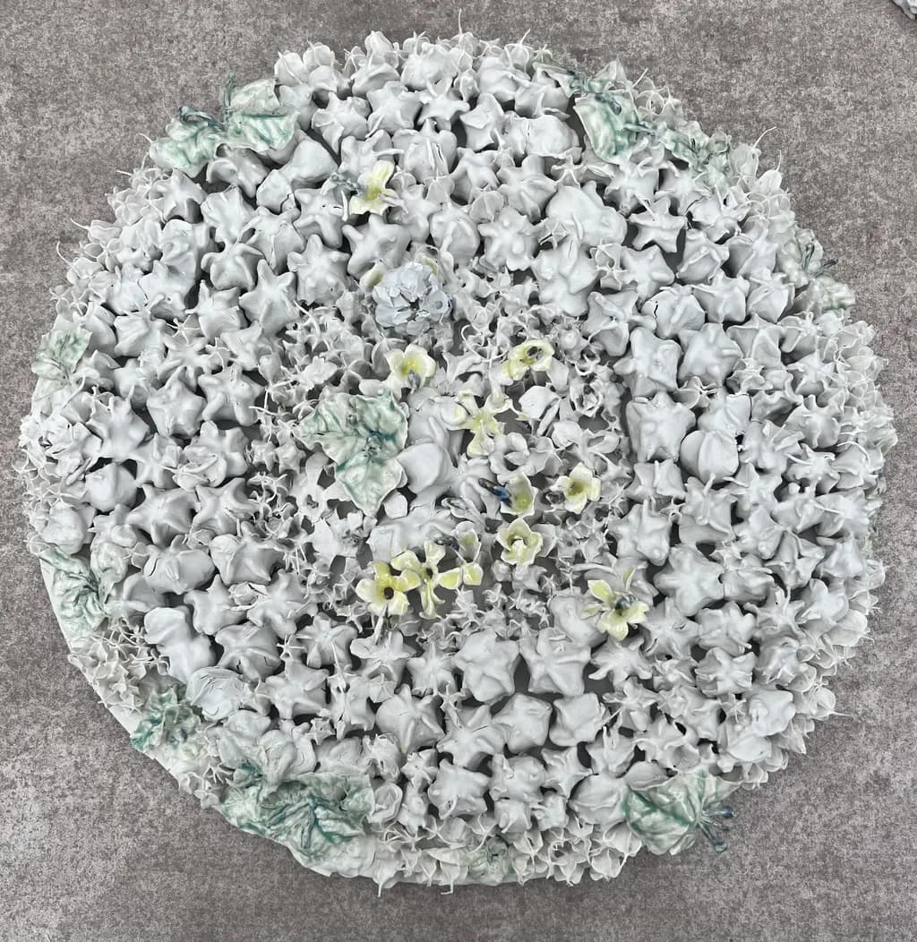 Floral Texture Mosaic