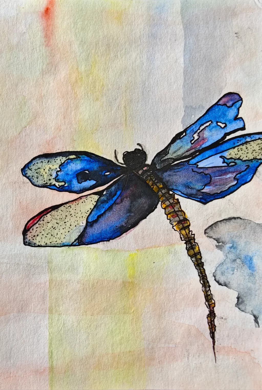 Blue Dragonfly