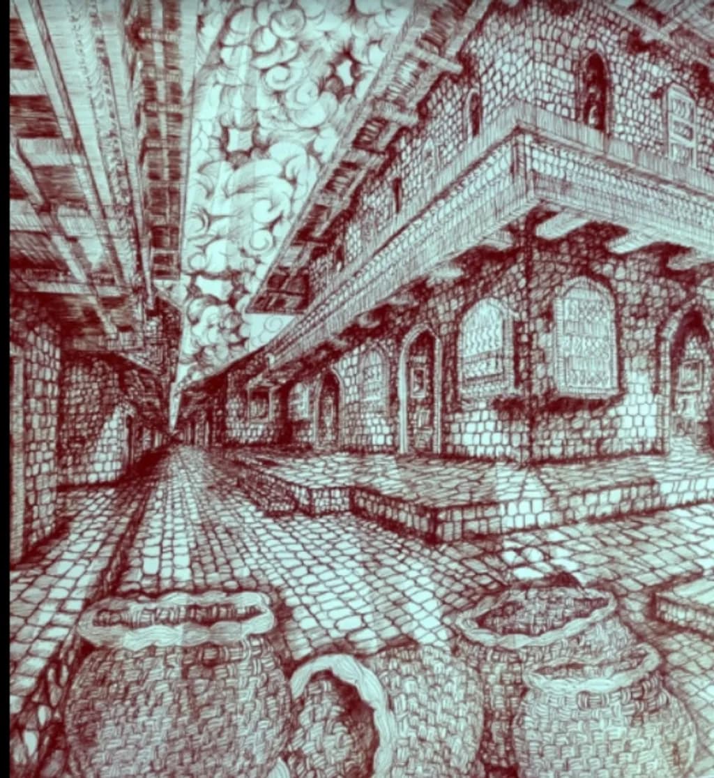 Stone Alley Perspective