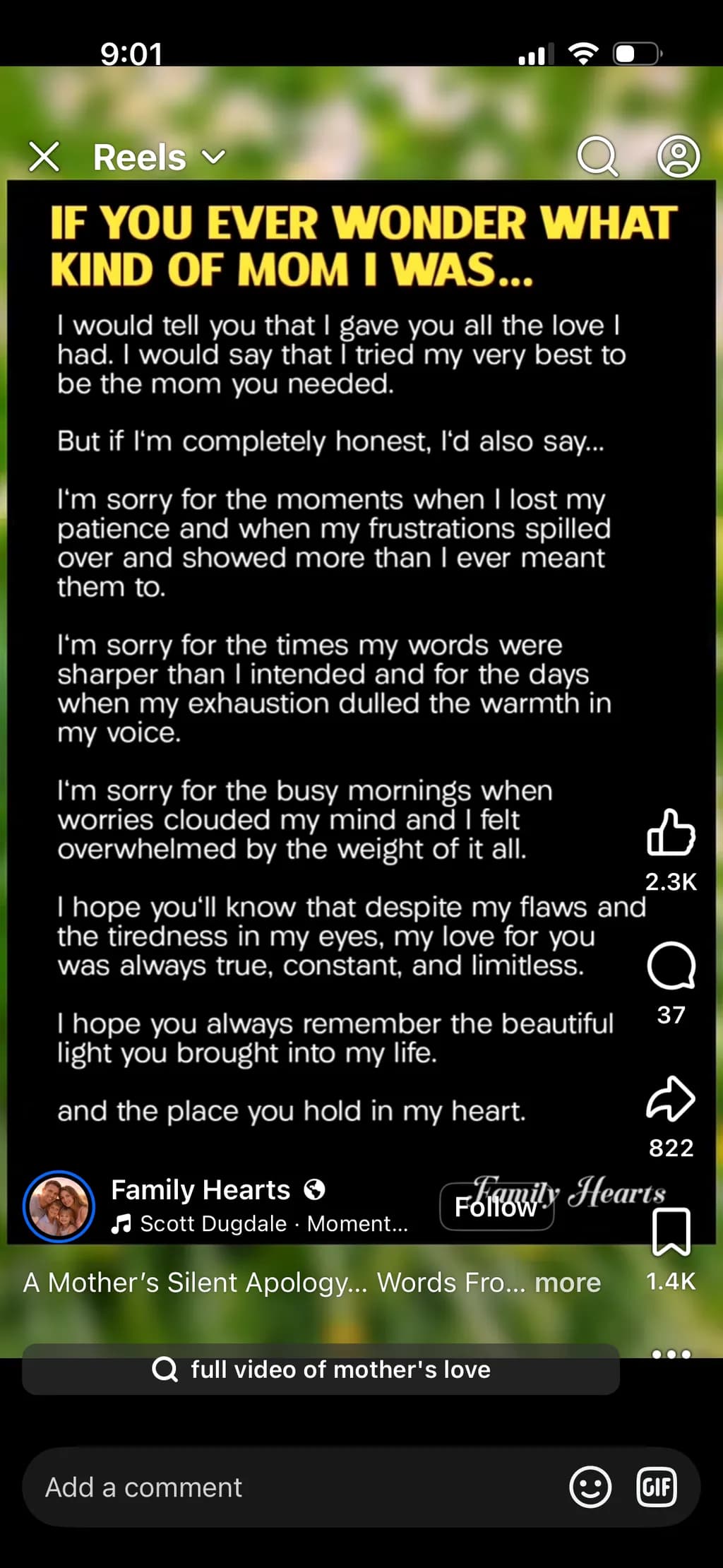 Silent Apology