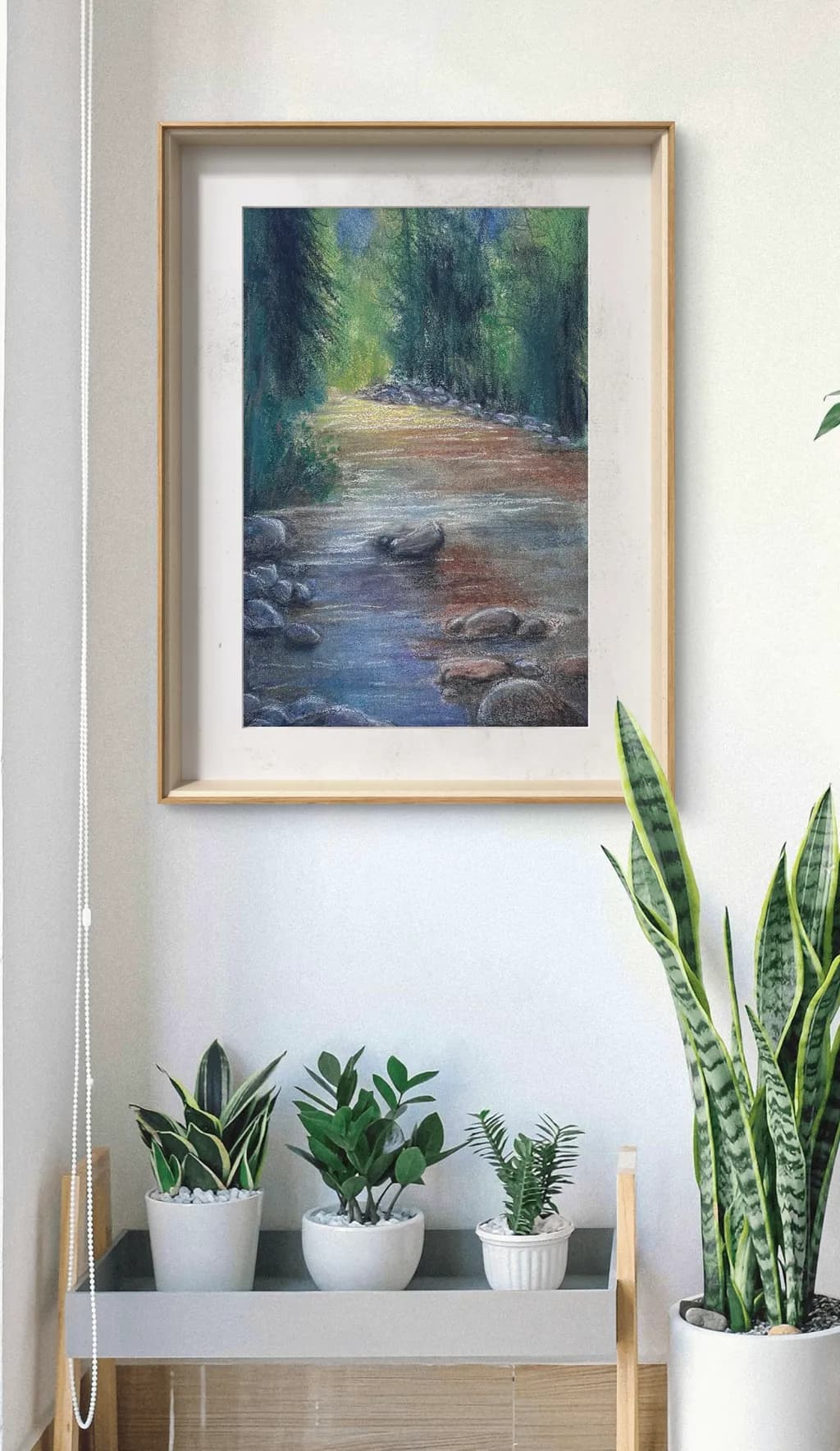Forest Stream Reflection