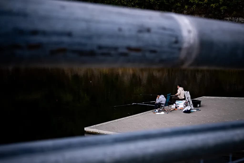 Framed Anglers