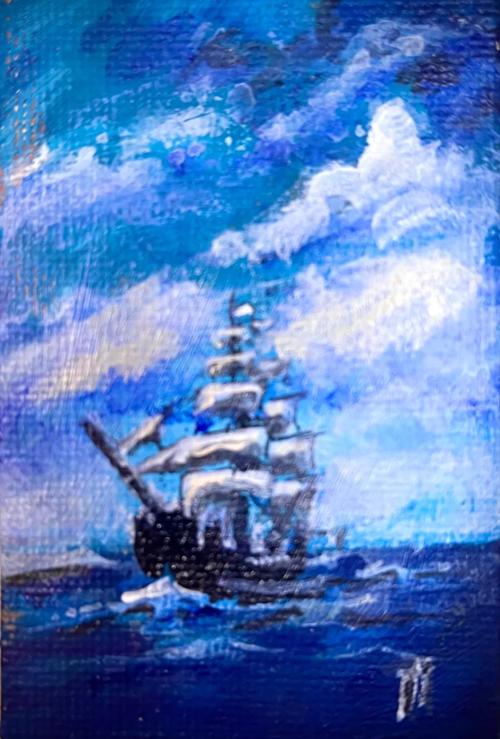 Sailing Ship at Sea