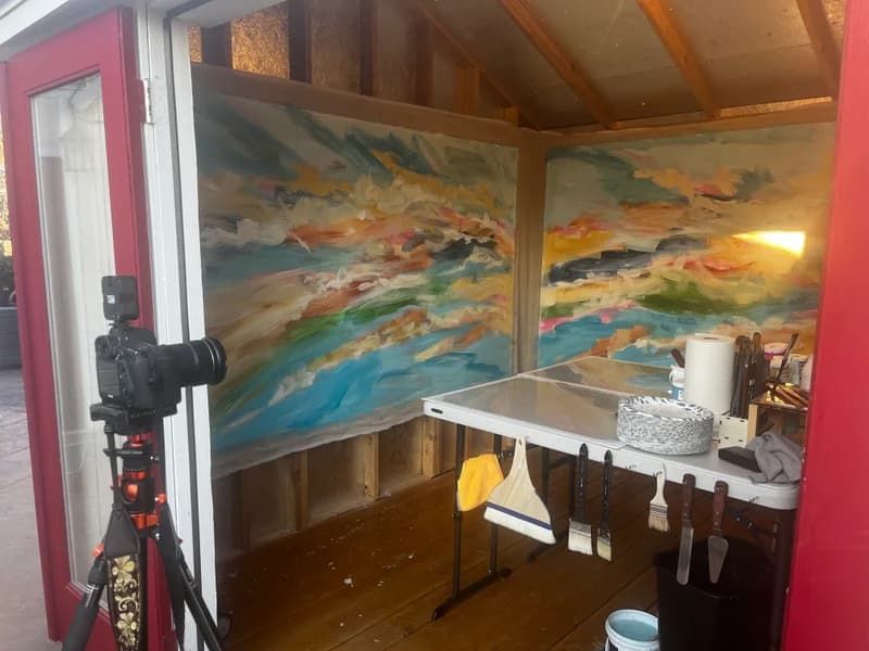 My large format studio