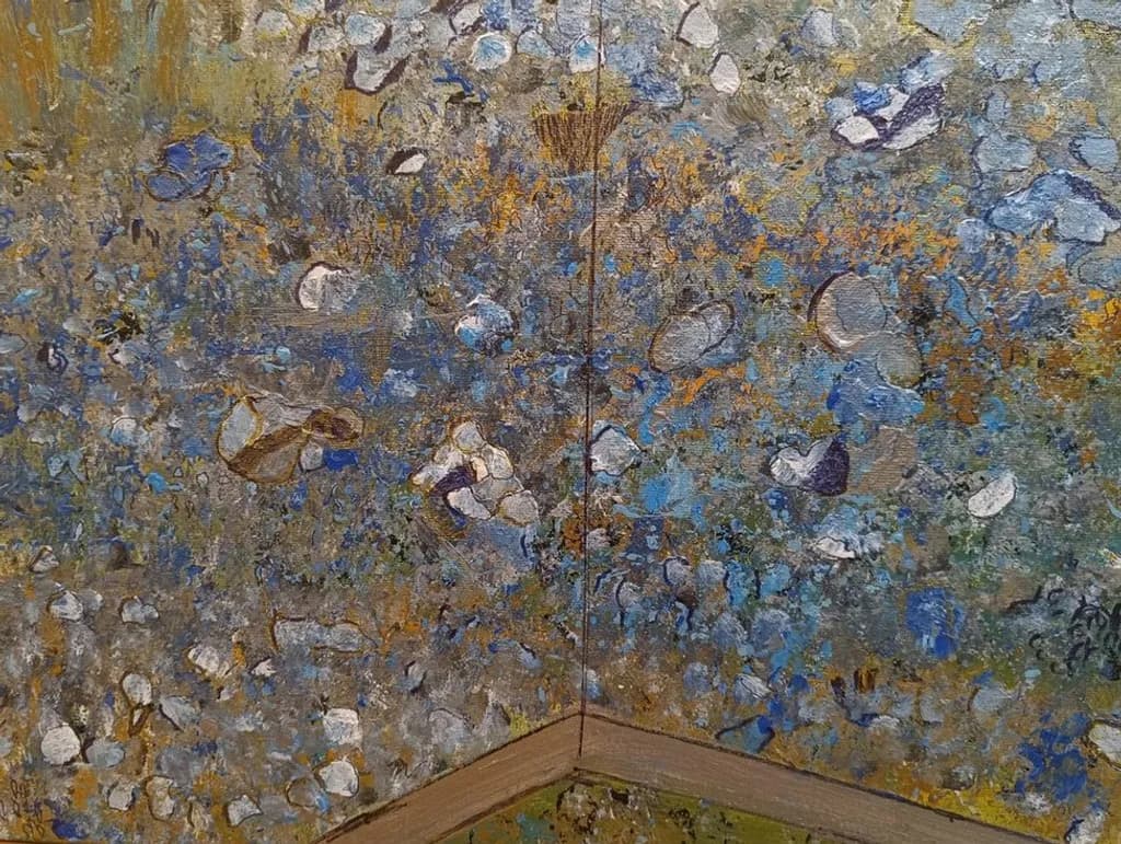 Wallpaper based on volcanic debris on the island of Gran Canaria