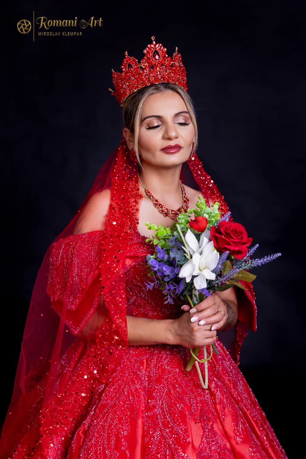 Crimson Crown Portrait