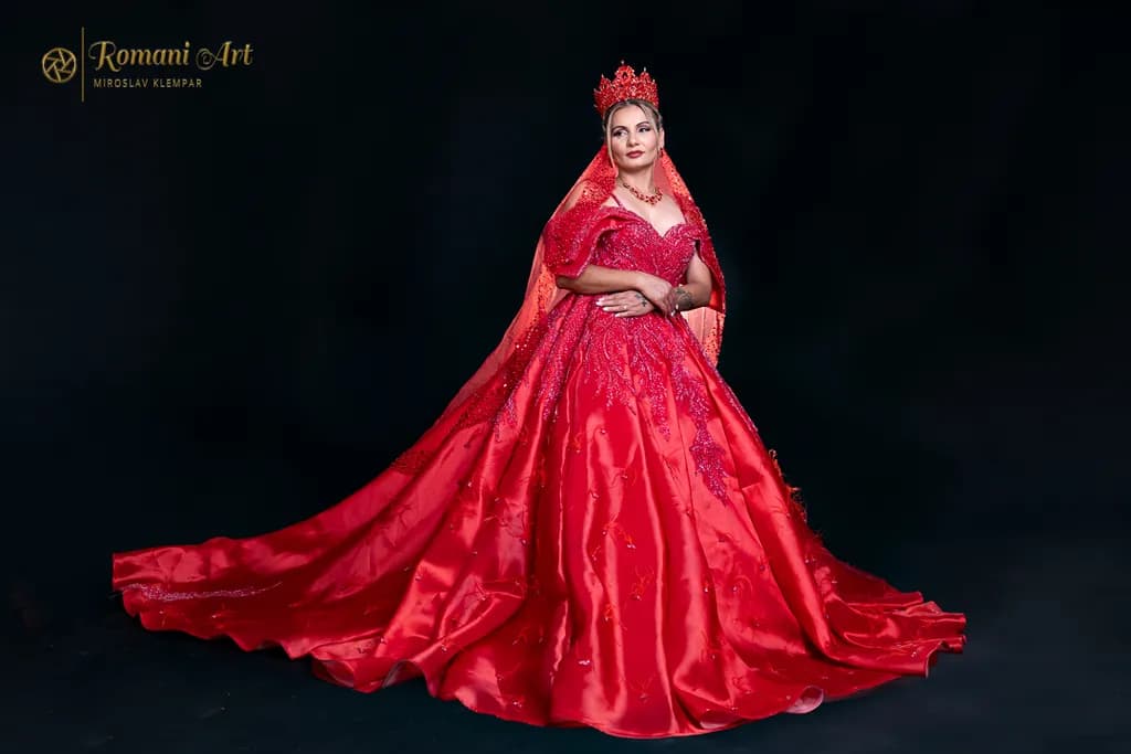Crimson Regal Portrait