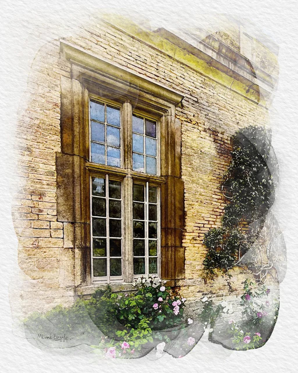 Vintage Wall Window