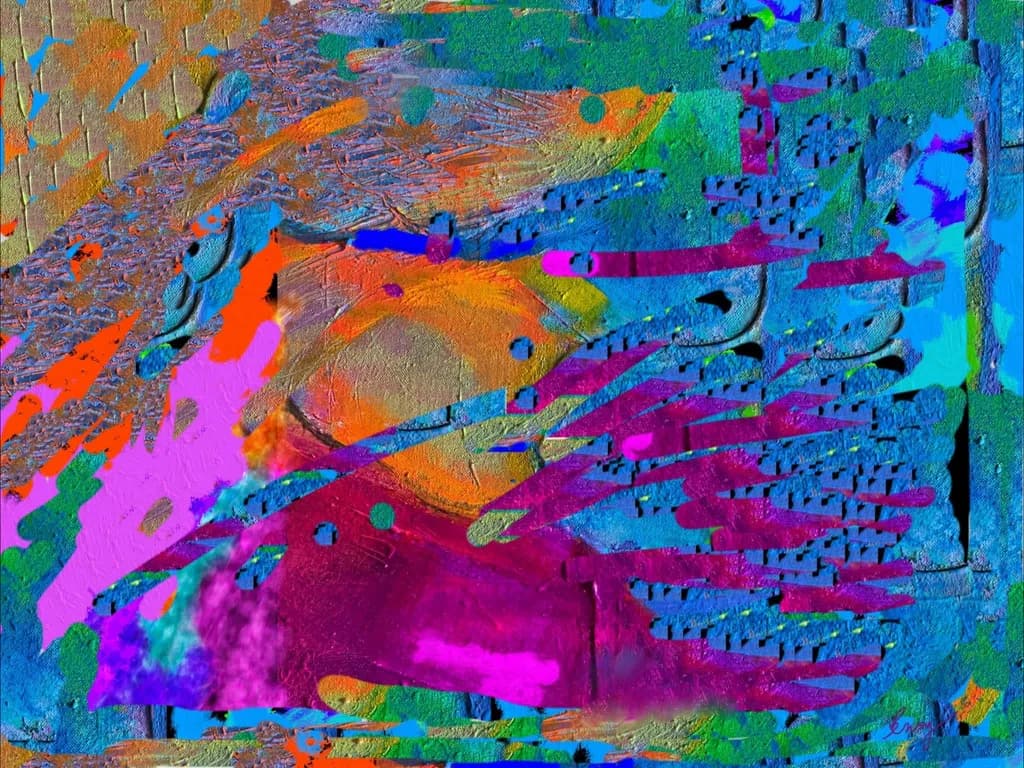 Colorburst Abstract