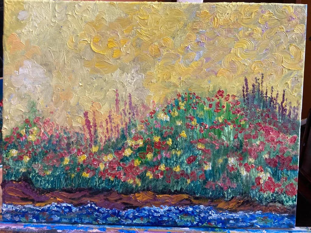 Flowered Landscape Hustle