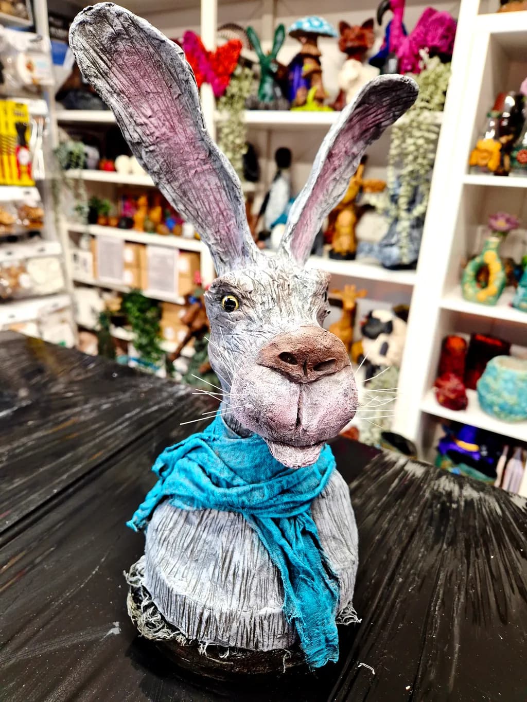 Blue Scarf Hare