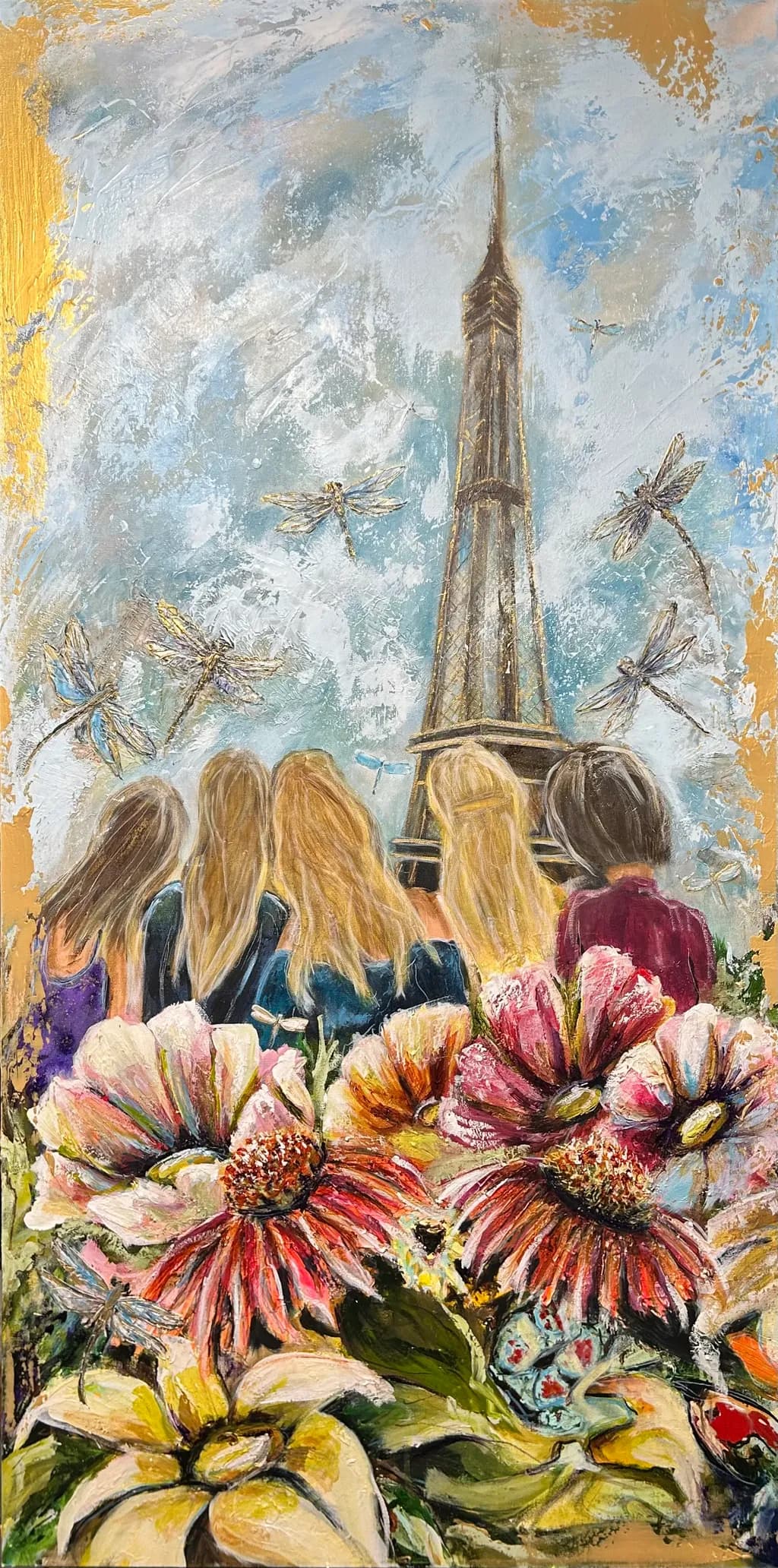 5 filles a Paris