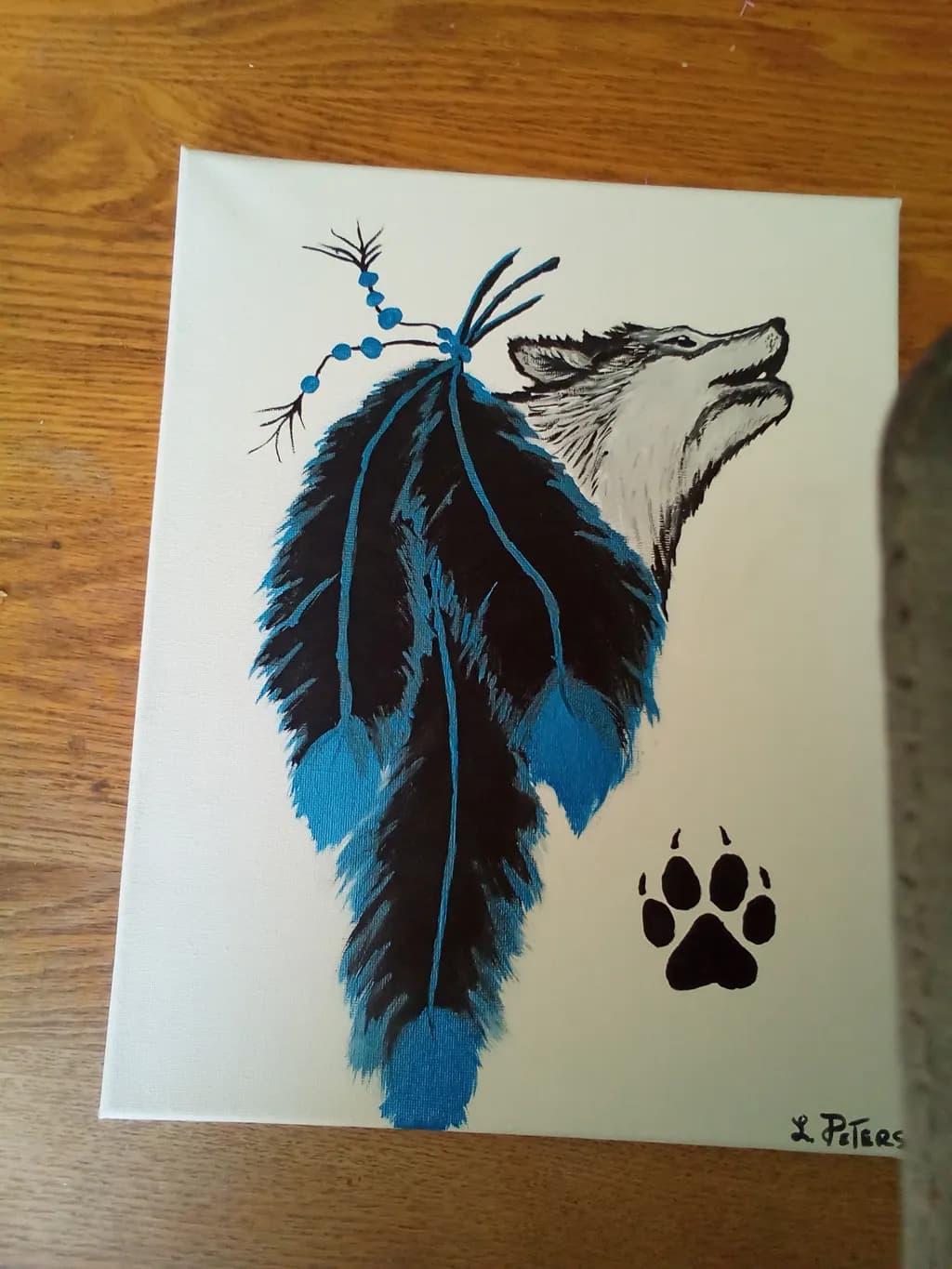 Wolf and Feather Spirit