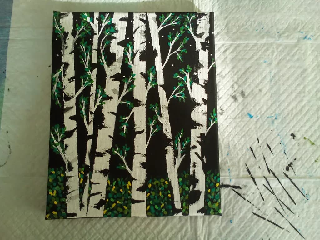 Birch Forest Contrast