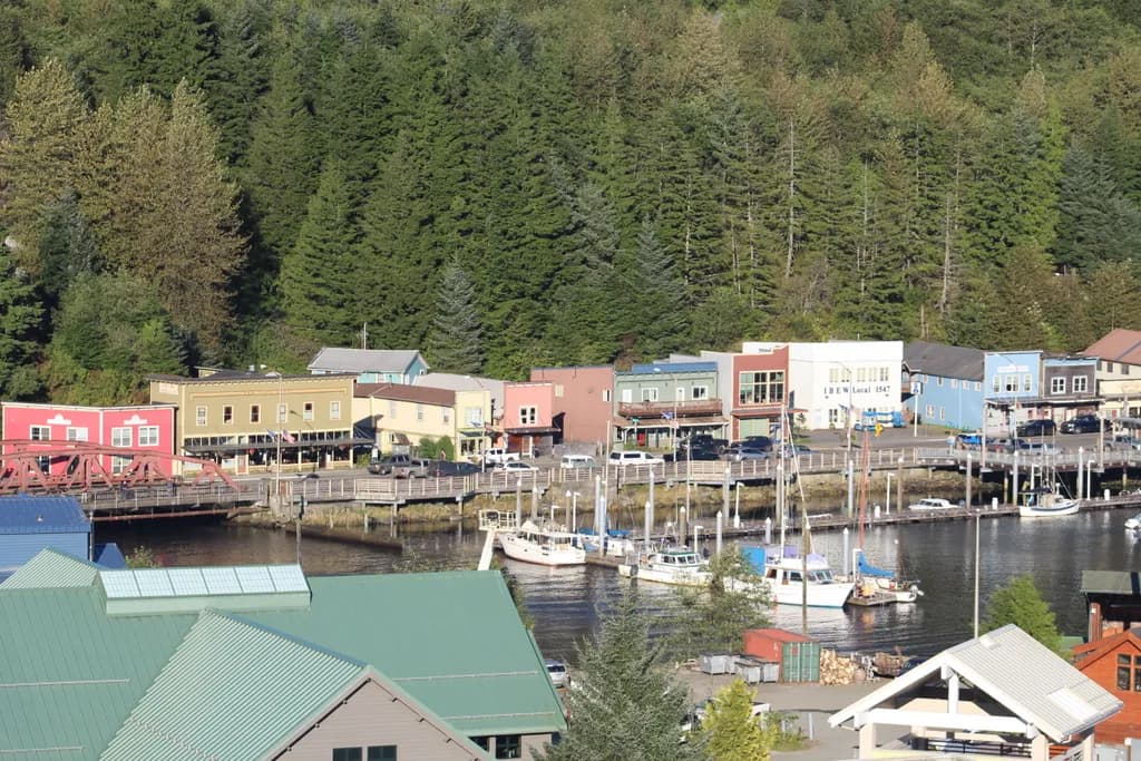 Small Harbor Along Creek Street
