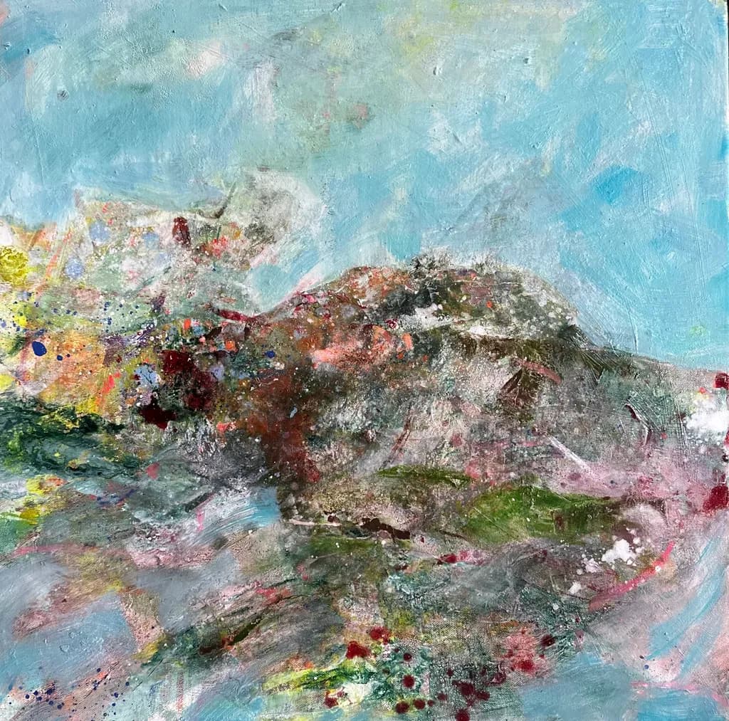 Colorful Landscape Expression